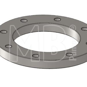 FLANGE TEE PIPE VOLUTE SIDE